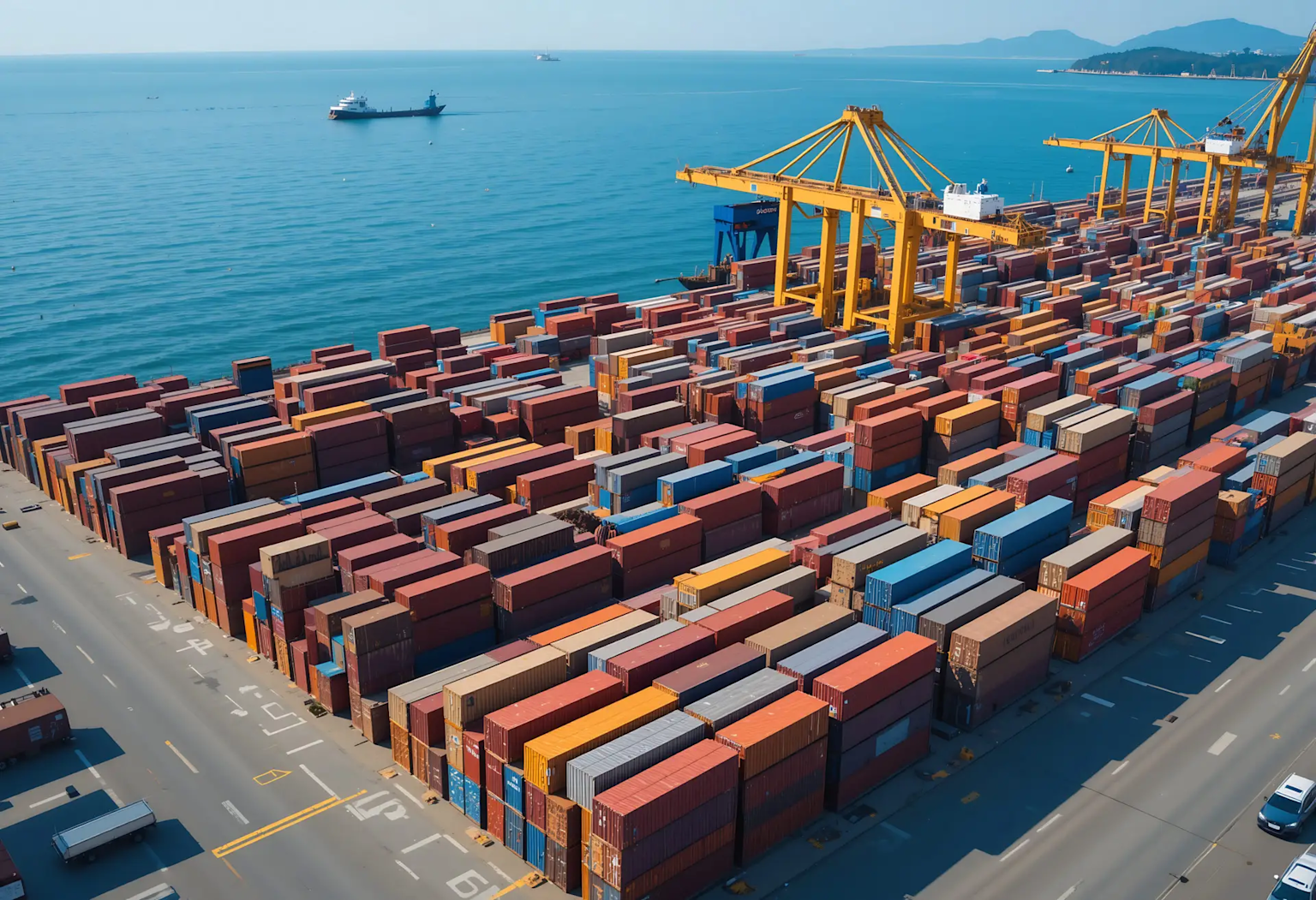 Container port operations